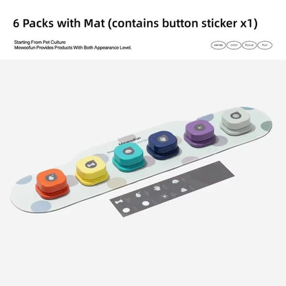 TalkiPaws Smart Button Set – Teach Your Pet to Speak with a Paw - FurrrBabies & More! - 744759202642
