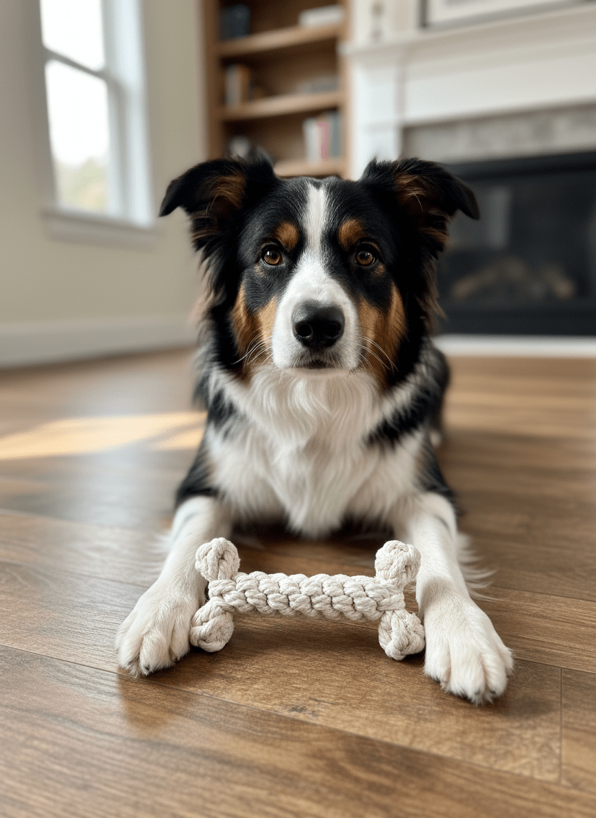 The Little Love White Rope Bone Toy - FurrrBabies & More! - 732262402789Rope Chew Toy