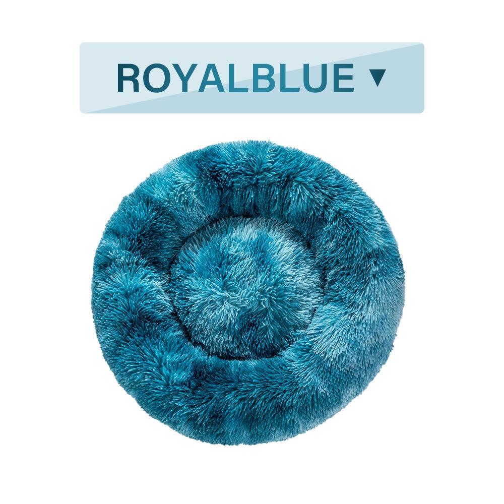 The Snugglepaws Plush Donut Pet Bed: Luxuriously Cozy Haven For Dogs And Cats - FurrrBabies & More! - Dog Beds