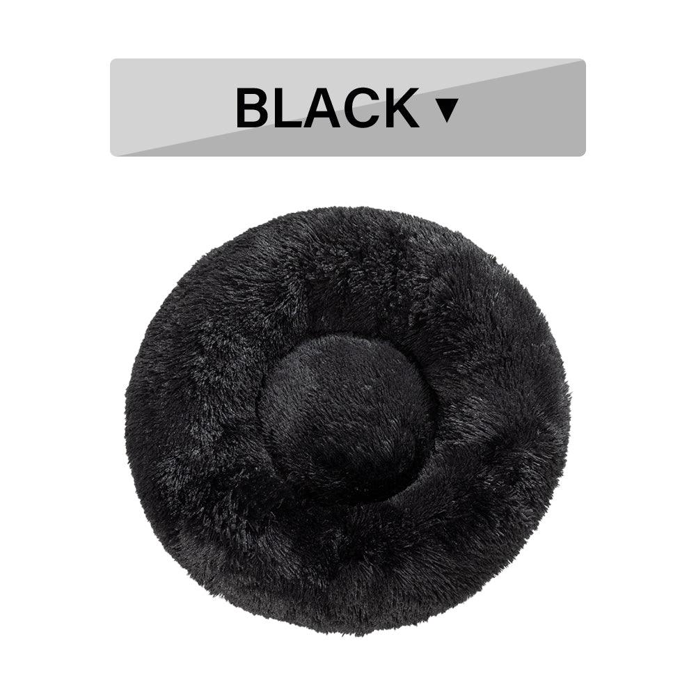 The Snugglepaws Plush Donut Pet Bed: Luxuriously Cozy Haven For Dogs And Cats - FurrrBabies & More! - Dog Beds