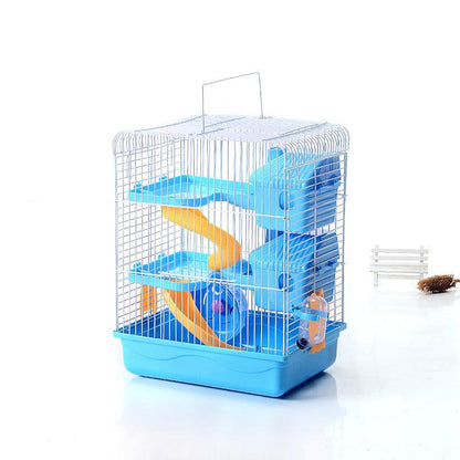 Three - Storey Hamster Haven: The Ultimate Luxury Villa - FurrrBabies & More! - Small Pet