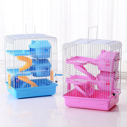 Three - Storey Hamster Haven: The Ultimate Luxury Villa - FurrrBabies & More! - Small Pet