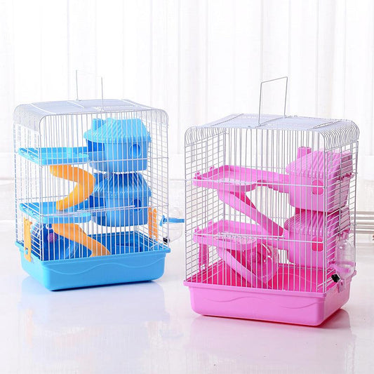 Three - Storey Hamster Haven: The Ultimate Luxury Villa - FurrrBabies & More! - Small Pet