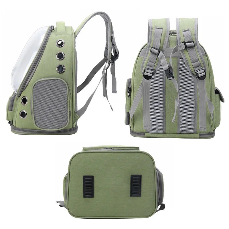 Transparent Pet Cat Carrier Bag Outdoor Travel Backpack for Cats Small Dogs Breathable Cat Carrying Bag Pet Supplies - FurrrBabies & More! - Pet supplies