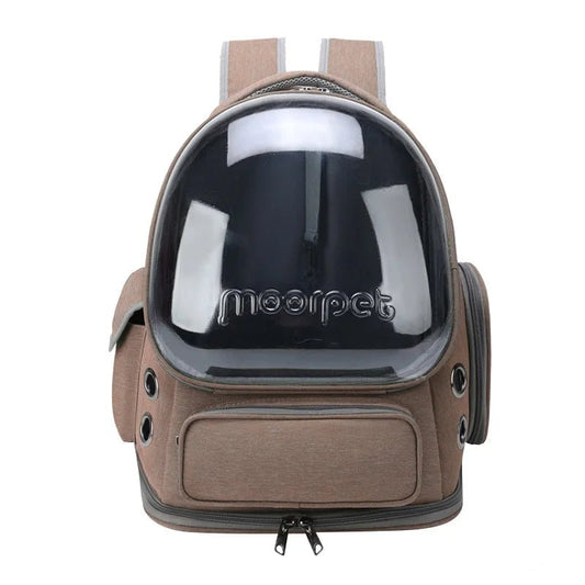 Transparent Pet Cat Carrier Bag Outdoor Travel Backpack for Cats Small Dogs Breathable Cat Carrying Bag Pet Supplies - FurrrBabies & More! - Pet supplies