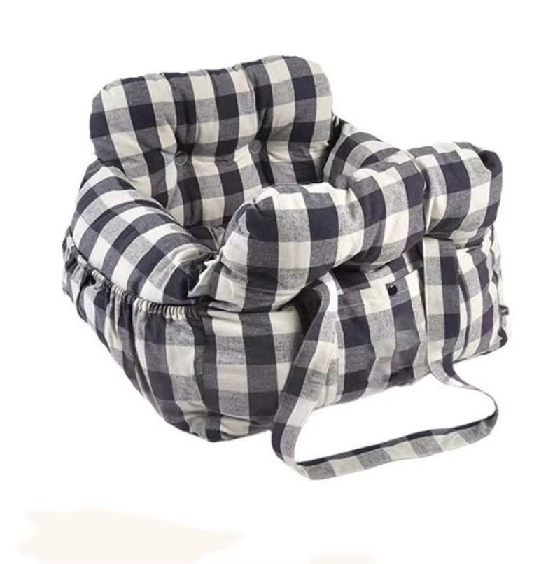 Travel Booster Car Seat – Cozy, Secure, and Stylish for Every Pet Adventure! - FurrrBabies & More! - 313042848890