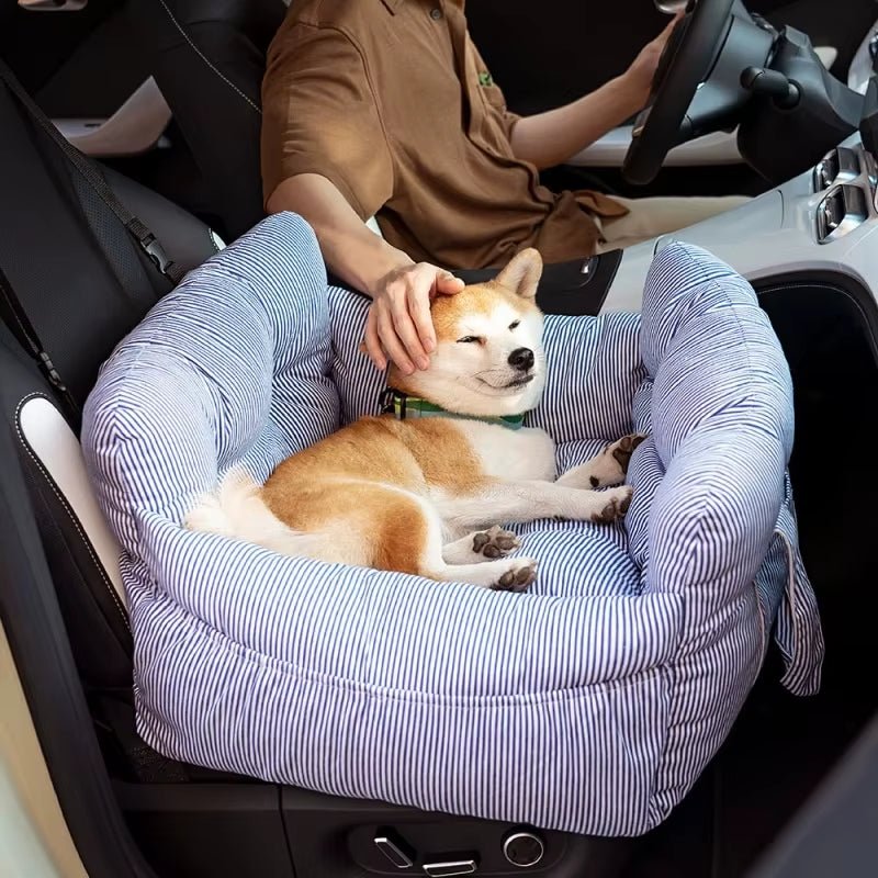Travel Booster Car Seat – Cozy, Secure, and Stylish for Every Pet Adventure! - FurrrBabies & More! - 705353642449