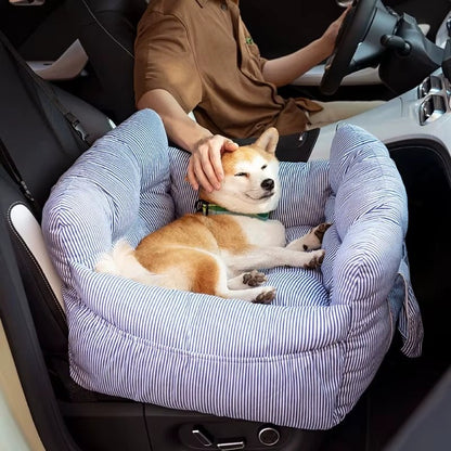 Travel Booster Car Seat – Cozy, Secure, and Stylish for Every Pet Adventure! - FurrrBabies & More! - 705353642449