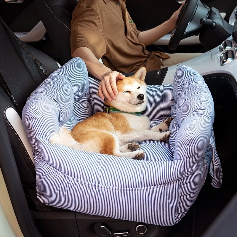 Travel Booster Car Seat – Cozy, Secure, and Stylish for Every Pet Adventure! - FurrrBabies & More! - 705353642449