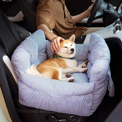 Travel Booster Car Seat – Cozy, Secure, and Stylish for Every Pet Adventure! - FurrrBabies & More! - 705353642449