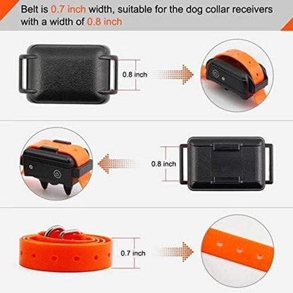 Universal 27 ½” X ¾” Replacement Band Strap for Dog Training Collar - Adjustable Waterproof TPU for Remote E - Collar, Static/Vibration Shock Trainer - FurrrBabies & More! - 313086275287