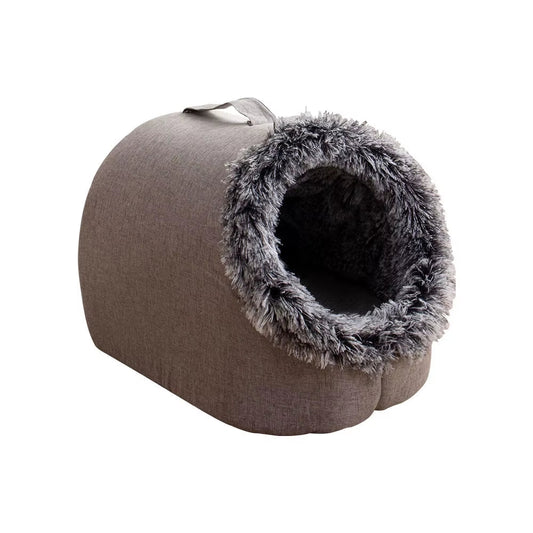 WarmNest Cozy Cave – Self - Warming Tent Bed for Cats & Small Dogs - FurrrBabies & More! - 7445000814807