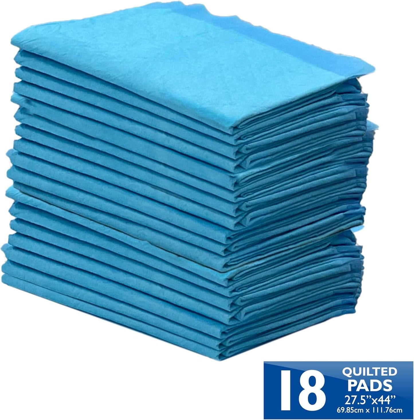 Wee - Wee Superior Performance Pee Pads for Dogs with Runoff Barrier Edge Guard Protection, Puppy & Dog Potty Training Pads, Housebreaking Supplies, 27.5" X 44" (18 Count) - FurrrBabies & More! - 7445001439474