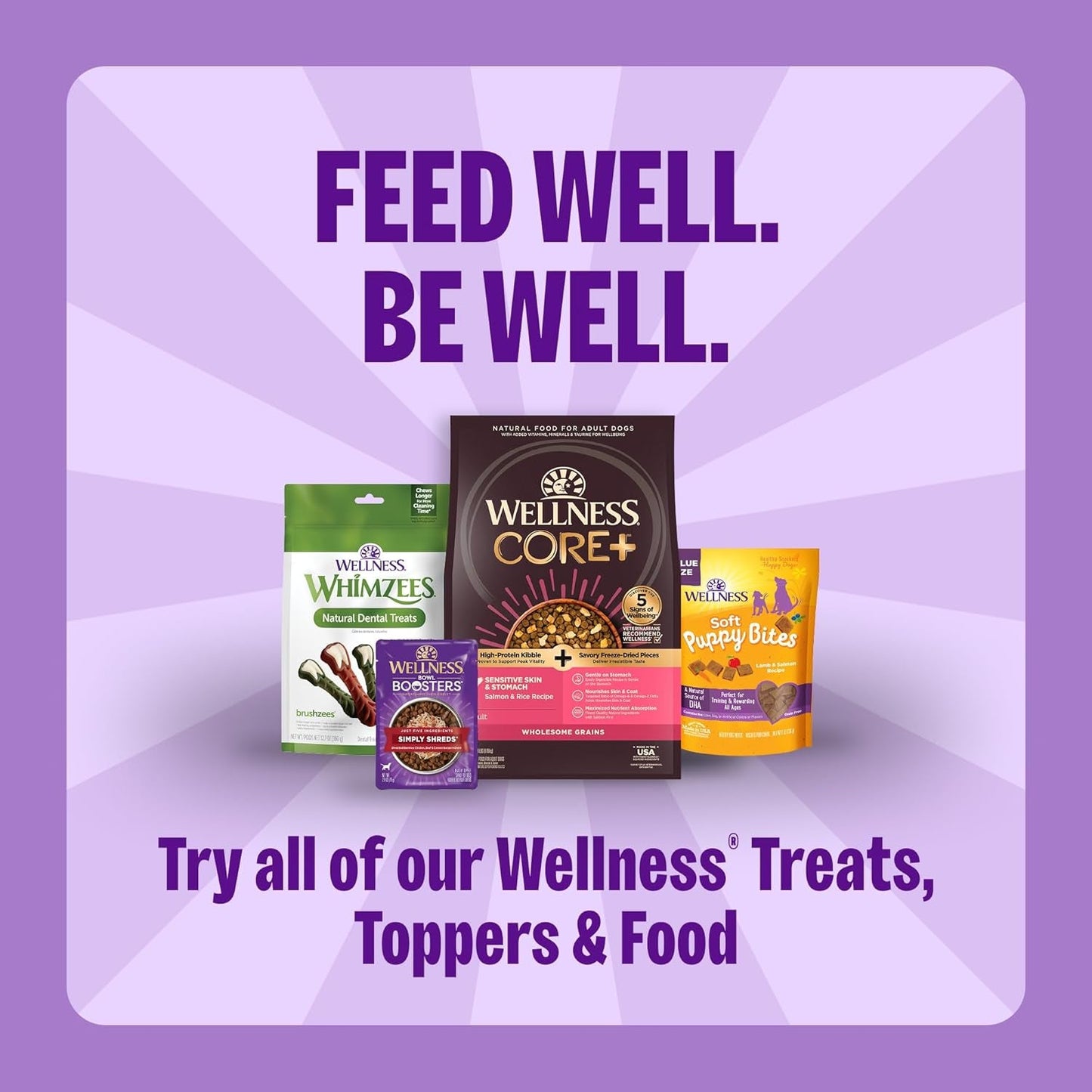 Wellness Classic P - Nuttier Dog Biscuits, Natural Training Treats, Peanut Butter Flavor, Large Size, 6 Lb Box - FurrrBabies & More! - 7445055338341