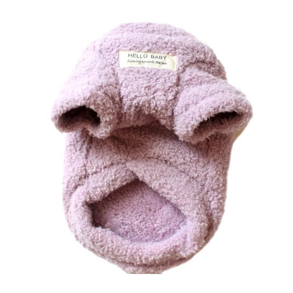 Winter Dog Sweater Warm Plush Dog Clothes for Small Medium Dogs Cats Soft Puppy Coat Jacket Chihuahua Teddy Costums Dog Supplies - FurrrBabies & More! - 711181880335