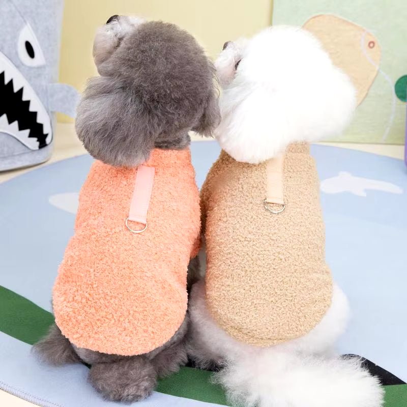 Winter Dog Sweater Warm Plush Dog Clothes for Small Medium Dogs Cats Soft Puppy Coat Jacket Chihuahua Teddy Costums Dog Supplies - FurrrBabies & More! - 705353822742