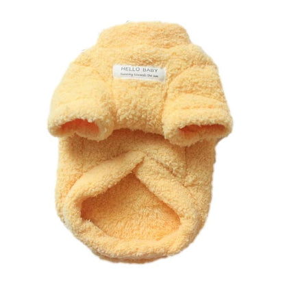 Winter Dog Sweater Warm Plush Dog Clothes for Small Medium Dogs Cats Soft Puppy Coat Jacket Chihuahua Teddy Costums Dog Supplies - FurrrBabies & More! - 7445030730726