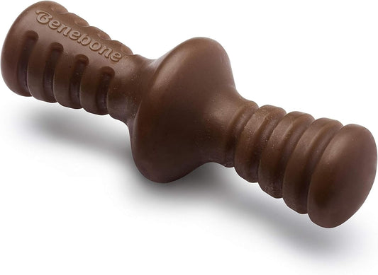 Zaggler Rolling Dog Chew Toy for Aggressive Chewers, Real Peanut, Made in USA, Small - FurrrBabies & More! - 705353422072